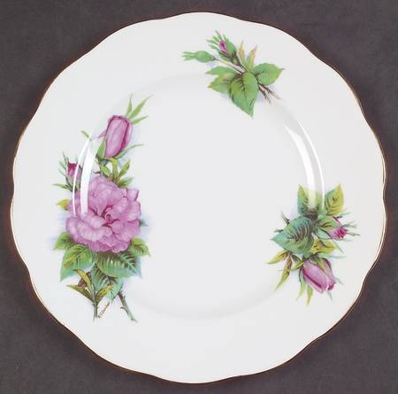 Wheatcroft Roses (England) Salad Plate