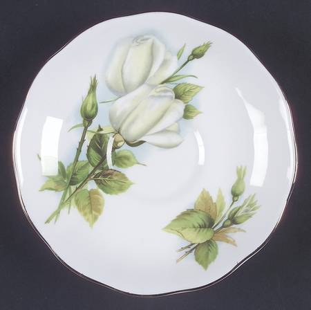 Wheatcroft Roses (England) Saucer for Footed Cup
