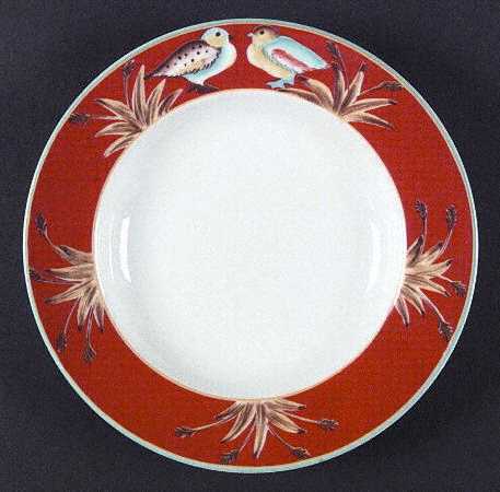 Oiseaux Rim Soup Bowl