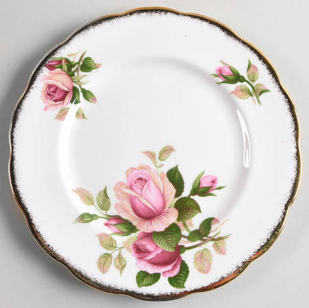 Anniversary Rose Bread & Butter Plate