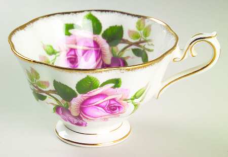 Anniversary Rose Footed Cup