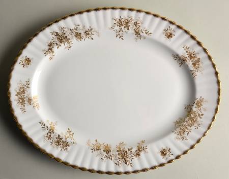 Antoinette 15" Oval Serving Platter