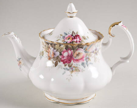 Autumn Roses Small Teapot & Lid