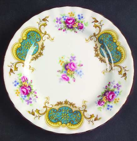 Berkeley Bread & Butter Plate by Royal Albert