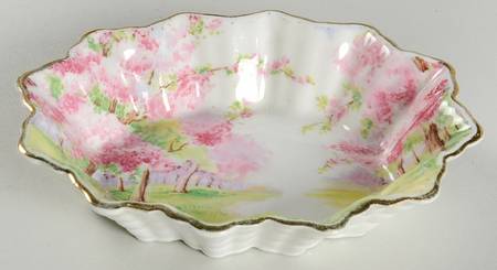 Blossom Time Oval Sweet Meat Dish