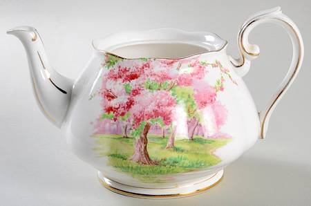 Blossom Time Teapot No Lid