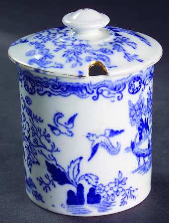 Blue Willow Jam/Jelly & Lid