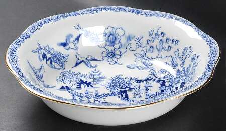 Blue Willow 9" Round Vegetable Bowl
