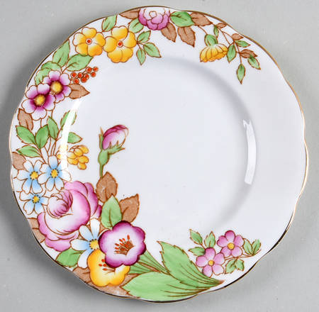 Bouquet Bread & Butter Plate