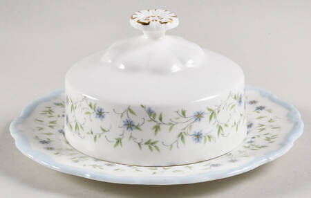 Caroline Round Covered Butter (Uses Bread & Butter Plate)