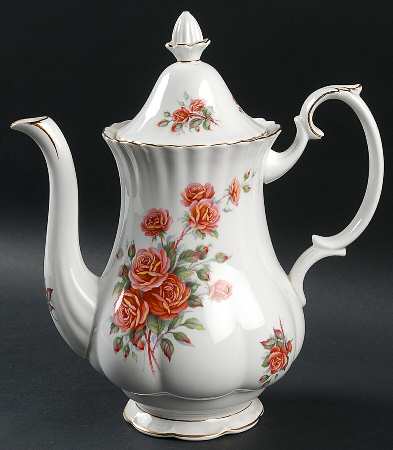 Centennial Rose Coffee Pot & Lid