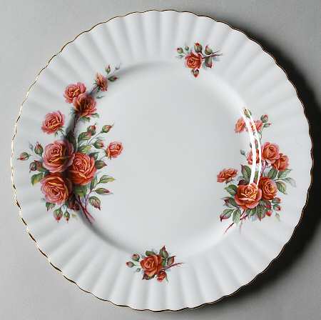 Centennial Rose Luncheon Plate