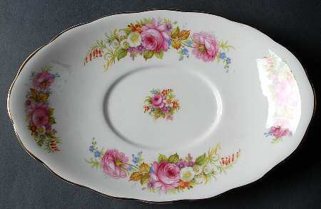 Chatsworth Pink Underplate for Gravy Boat