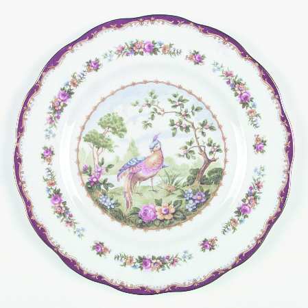 Chelsea Bird Maroon by Royal Albert