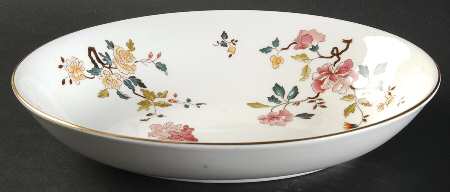 China Garden 9" Oval Vegetable Bowl