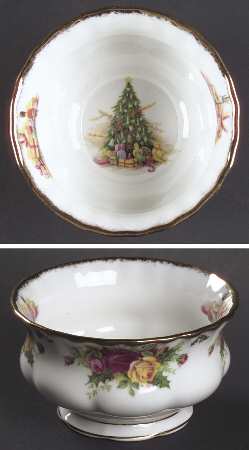 Christmas Magic Open Sugar Bowl