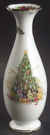 Christmas Magic 7" Bud Vase