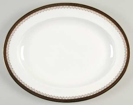 Clarence 13" Oval Serving Platter