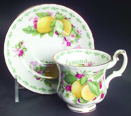 Covent Gardens Footed Demitasse Cup & Saucer Set