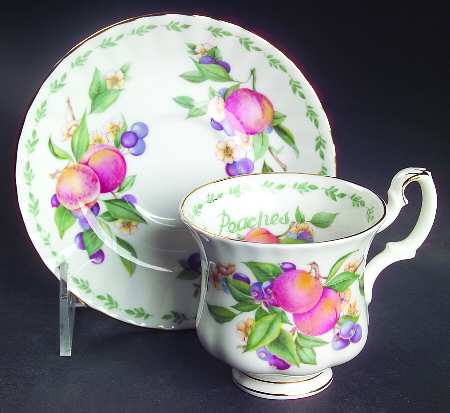 Covent Gardens Footed Demitasse Cup & Saucer Set