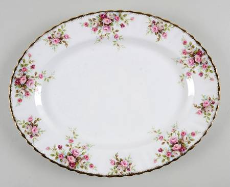 Cottage Garden 13" Oval Serving Platter