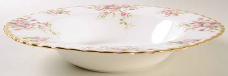Cottage Garden Large Rim Soup Bowl