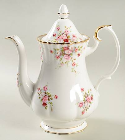 Cottage Garden Coffee Pot & Lid