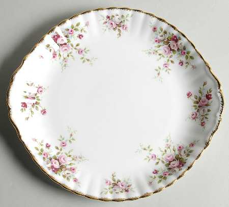Cottage Garden Handled Cake Plate