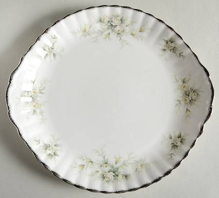 First Love (Montrose) Handled Cake Plate