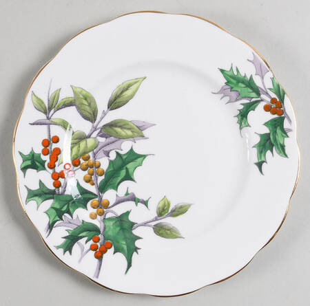 Flower of The Month (Older, Hampton) Bread & Butter Plate