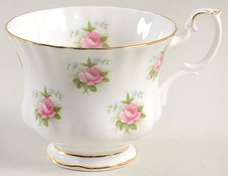 Forget Me Not Rose Footed Cup