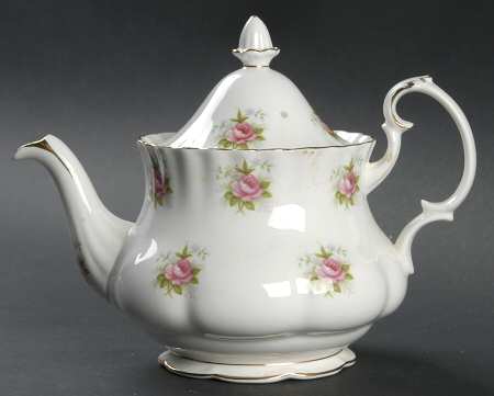 Forget Me Not Rose Mini Teapot & Lid