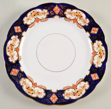 Heirloom (Crown China Stamp, SCALLOPED) by Royal Albert