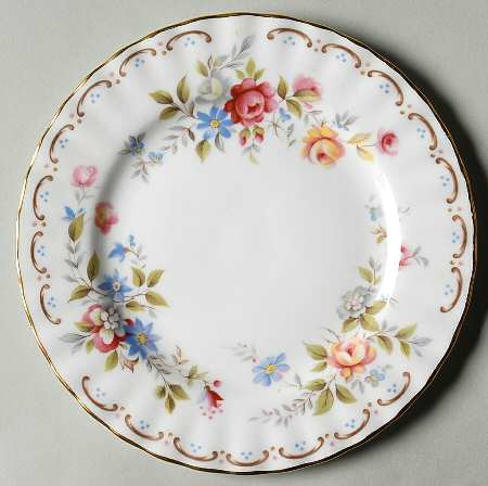 Jubilee Rose Bread & Butter Plate