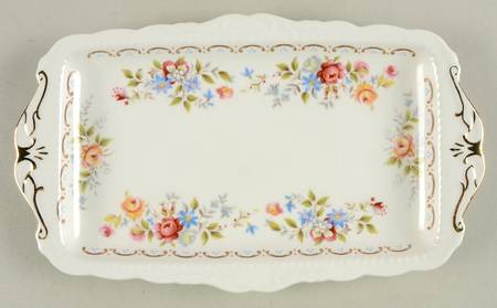 Jubilee Rose Large Sandwich Tray