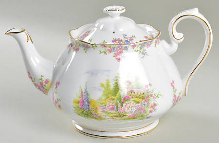 Kentish Rockery Teapot & Lid by Royal Albert