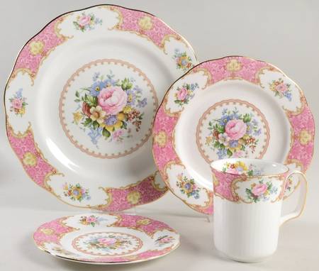Lady Carlyle 4 Piece Place Setting