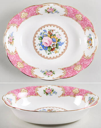 Lady Carlyle 9" Oval Vegetable Bowl