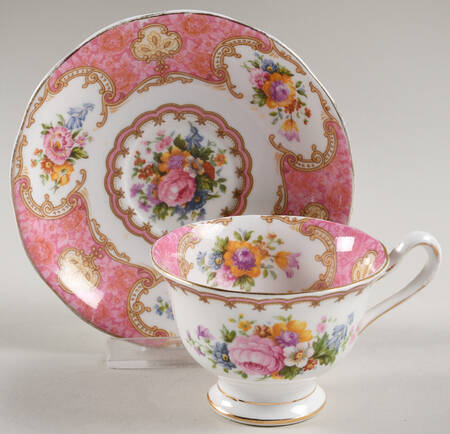 Lady Carlyle Footed Demitasse Cup & Saucer Set