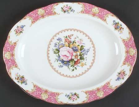Lady Carlyle 13" Oval Serving Platter