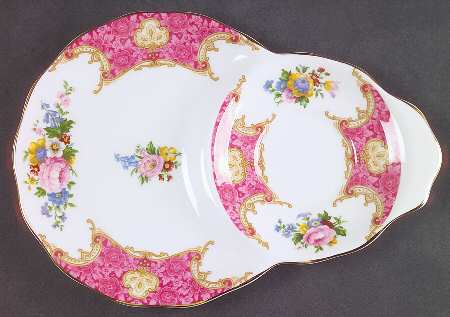 Lady Carlyle Plate for Dessert Plate & Cup Set