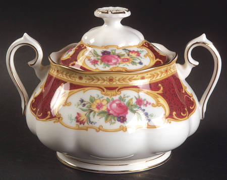 Lady Hamilton Sugar Bowl & Lid