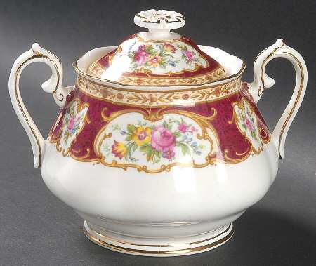 Lady Hamilton Sugar Bowl & Lid