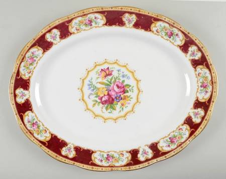 Lady Hamilton 15" Oval Serving Platter