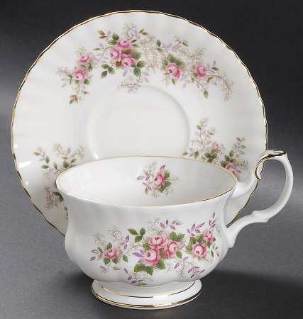 Lavender Rose Breakfast Cup & Saucer Set