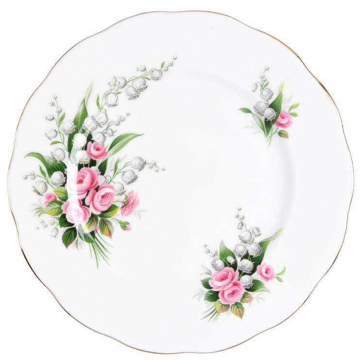 Lily of The Valley Bread & Butter Plate