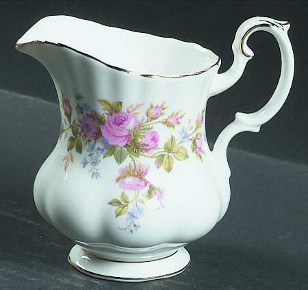 Moss Rose (Montrose Shape) Creamer by Royal Albert