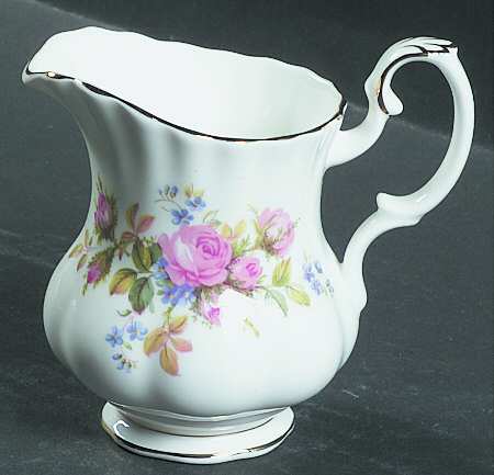 Moss Rose (Montrose Shape) Mini Creamer by Royal Albert