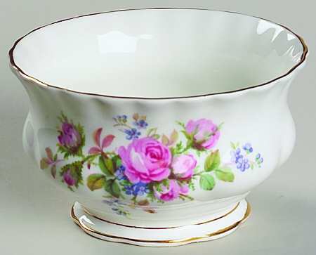 Moss Rose (Montrose Shape) Mini Open Sugar Bowl by Royal Albert