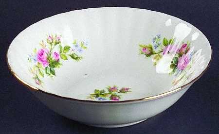 Moss Rose (Montrose Shape) Coupe Cereal Bowl by Royal Albert
